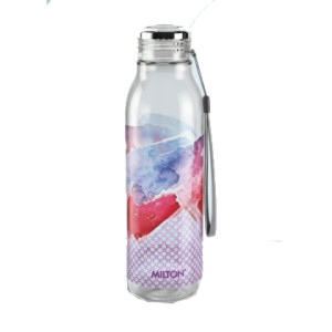 MILTON Helix 1000 Pet Water Bottle 1 Litre Each BPA Free, Leak Proof, Travel Bottle